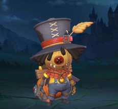 Straw Doll skin of Cyclops mobile legends